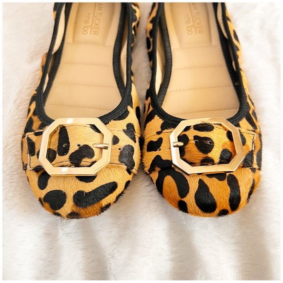 Me Too Leopard Print Ballerina Flats 7 - Picture 8 of 13